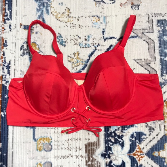 Cacique Other - 🐲💙Swim By Cacique Red lightly Lined Balconette
